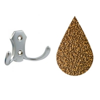 Крючок мебельный малый Бронзовый металлик -С (30) Крючок мебельный малый Бронзовый металлик -С (30)