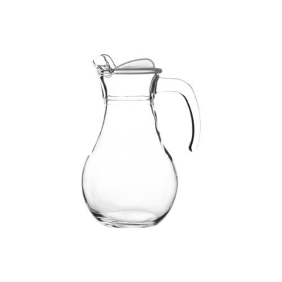 Кувшин BISTRO 1800 мл с прозр. пластиковой крышкой арт.43934SLB