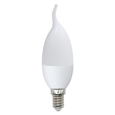 Лампа светодиодная. LED-CW37-11W/NW/E14/FR/NR Серия Norma. Белый свет (4000K). Картон. ТМ Vol