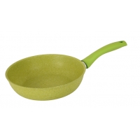 Сковорода 260мм с ручкой, АП линия Trendy style (lime) Kukmara 260tsl