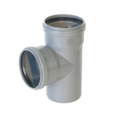 Тройник канализационный 110-110 87,5 град. RU-TB ПП Тройник канализационный 110-110 87,5 град. RU-TB ПП