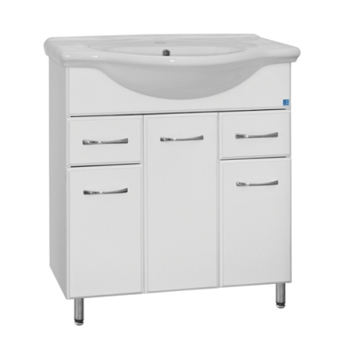 Тумба 26 (2ящ) под умывальник Эльбруй-80 «Style Line» Тумба 26 (2ящ) под умывальник Эльбруй-80 «Style Line»