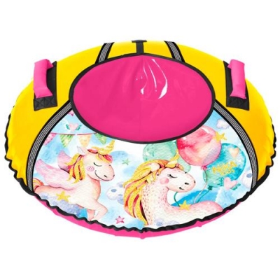 Тюбинг Игрушка с рисунком ТБ1КР-95/ЕР с единорогом