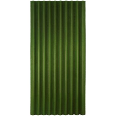 Лист Ондулина Smart зеленый (1950х950х3мм) 6.3кг