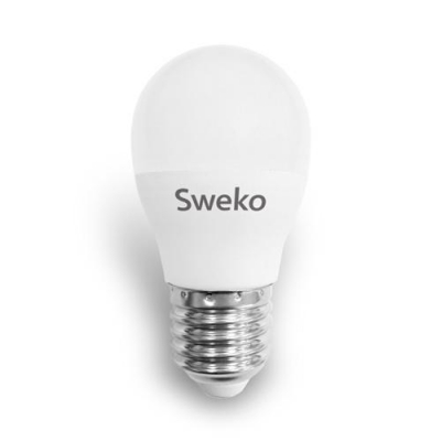 Светодиодная лампа Sweko 42 серия 42LED-G45-10W-230-3000K-E27 (38743)