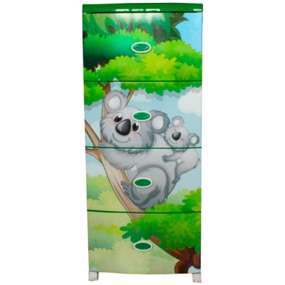 Комод 4-х секционный детский Коала (г.Пятигорск)