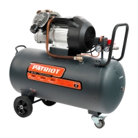 Компрессор Patriot поршневой масляный Professional 100-400, 400 л/мин, 8 бар, 2200 Вт, 100 л, быстро