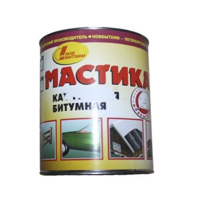 Мастика каучуковая битумная 1л