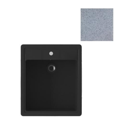 Мойка GranAlliance G-20 (500 х450мм) серая с сифоном Мойка GranAlliance G-20 (500 х450мм) серая с сифоном