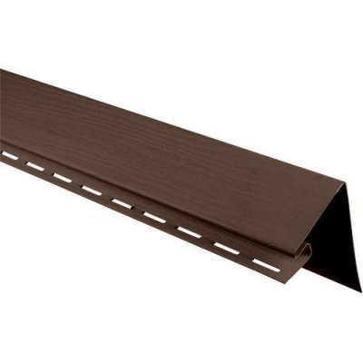 Планка околооконная коричневая Т-17 (3м) АЛЬТА-ПРОФИЛЬ