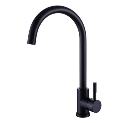 Смеситель для кухни нержавеющая сталь BALEAR, черный, арт.13435-1BLB (1 упак. - 10 шт.)