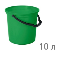 Ведро ТЮЛЬПАН 10 л ЗЕЛЕНЫЙ