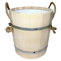 Запарник 12 л. с пластиковой вставкой Банные штучки/1 3725