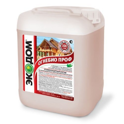 "ЭКОДОМ огнебио проф" огнебиозащитный состав 11 кг (65004)