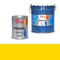 Эмаль ПФ-115 (Желтая 0.8 кг Витеко)