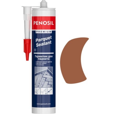 Герметик Penosil PF - 104, для паркета, темная вишня, 310 ml.