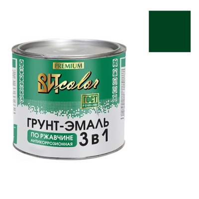 Грунт-эмаль по ржавчине 3 в 1 ВИТ color (темно-зеленая 1,8 кг ЦАРИЦЫНСКИЕ КРАСКИ) Грунт-эмаль по ржавчине 3 в 1 ВИТ color (темно-зеленая 1,8 кг ЦАРИЦЫНСКИЕ КРАСКИ)
