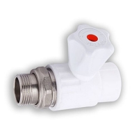 Кран шаровой для радиатора прямой 25x3/4 (50/10) (Valfex) БЕЛЫЙ Кран шаровой для радиатора прямой 25x3/4 (50/10) (Valfex) БЕЛЫЙ