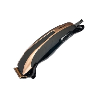 Машинка для стрижки Centek CT-2110 (чёрный/золотой) титановые ножи, прорезиненный корпус