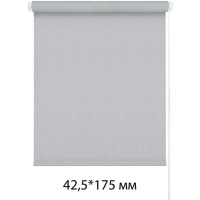 Мини Ролета Гелакси 42,5*175 серебро