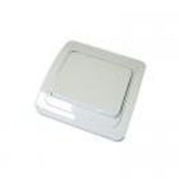 Выключатель однокл. "Валери", с/у, 10А, слон. кость (ivory) Б-В0021