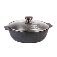 Жаровня 2.4л АП Гранит black арт.32802