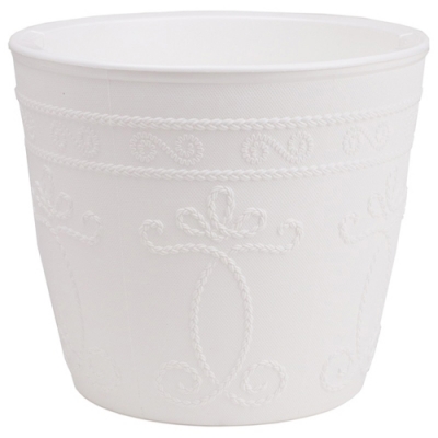 Кашпо Ажур (3л.) Цв. Белый/белый (Арт. КШ-7967)