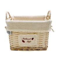 Корзина стеллажная "Natural Life" высокая с ручками, д290 ш190 в220, натуральный арт.EW-93 S