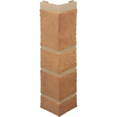 Наружный угол камень (бежевый) 0,47 х 0,16м АЛЬТА-ПРОФИЛЬ