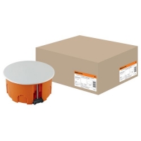Распаячная коробка СП D80х40мм, крышка, пл. лапки, IP20, TDM (SQ1403-1025) Распаячная коробка СП D80х40мм, крышка, пл. лапки, IP20, TDM (SQ1403-1025)