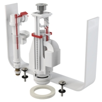 Арматура нижняя мет.рез 1/2 двойн.кнопка (Alcaplast) SA08ASK