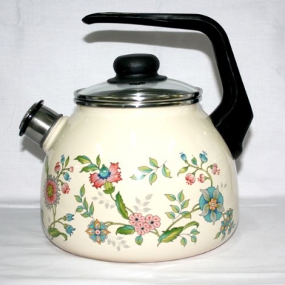 Чайник 4с209я со свистк. 3л Луговые цветы