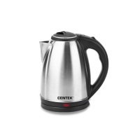 Чайник Centek CT-1068 (матовый) металл 2л, 2000W