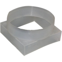 Переходник вентиляционный на вытяжку д.90х100 (прозрачный) арт.09КВ Переходник вентиляционный на вытяжку д.90х100 (прозрачный) арт.09КВ