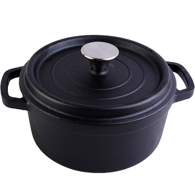 31157 Кастрюля 2,9 л с крышкой 22 см чугун MB (х4) "MAYER & BOCH"