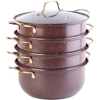 31258 Мантоварка 28см 3-х ярусная МВ(х6) "MAYER & BOCH"