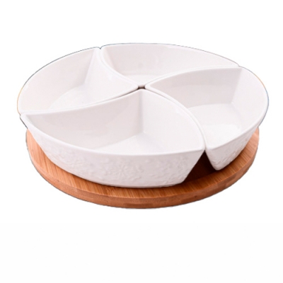 60320 Менажница 4 секции с подставкой LR (х16) "MAYER & BOCH"