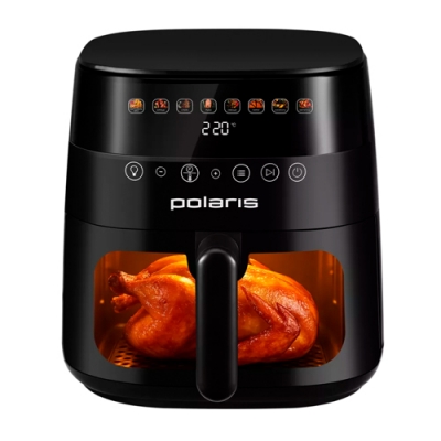 Аэрогриль электрический PAF 8003W WIFI IQ Home Черный POLARIS CN
