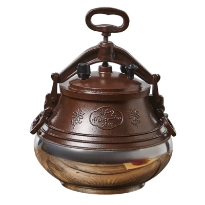 Афганский казан 15 л двухцветныйс боковыми ручками (пр-во Афганистан) Афганский казан 15 л двухцветныйс боковыми ручками (пр-во Афганистан)