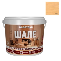 Акватекс ШАЛЕ лак тонирующий для древесины 0,9 кг (сосна) (20684) Акватекс ШАЛЕ лак тонирующий для древесины 0,9 кг (сосна) (20684)