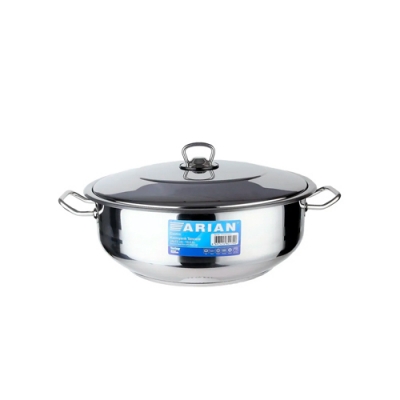 Arian Gastro низкая кастрюля 10,5л (34*13/дно d25см) / 4TTCLK1234001 арт.1401.019