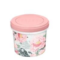 Банка с завинчивающейся крышкой Asti Homver 0,7л с декором Сад пионов 1533