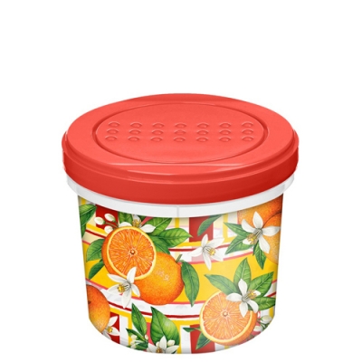 Банка с завинчивающейся крышкой Asti Homver 0,7л с декором Сицилия 1349