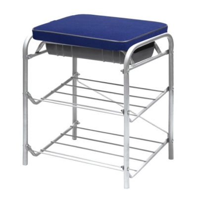 Банкетка (НБ1/СН серо-синий)