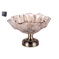 Блюдо сервировочное на ножке 26.5х20.5х12см п/уп, Royal Flora 8589