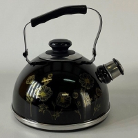 Чайник 2,5л.(подвиж.ручка)-черный/золотя космея (декор- нерж.сталь) ТМ04/25/02/42 (г.Ростов) Чайник 2,5л.(подвиж.ручка)-черный/золотя космея (декор- нерж.сталь) ТМ04/25/02/42 (г.Ростов)