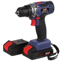 ДЭА-20Л-02 Дрель-шуруповерт ручная электрическая аккумуляторная (кейс) 2 акб "ДИОЛД"