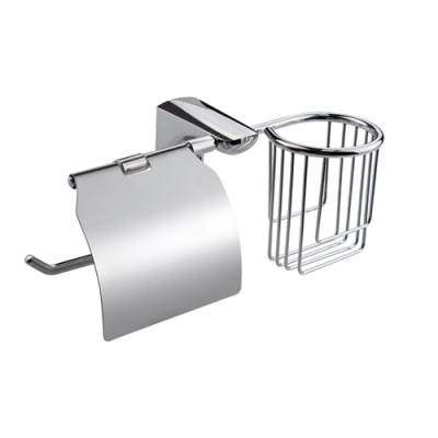 Держатель освежителя воздуха и туалетной бумаги, с экраном TITAN 77244