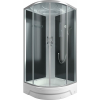 Душевая кабина ERLIT ER350926-C2-RUS 900*900*2260 тонированное стекло, средний поддон, Россия