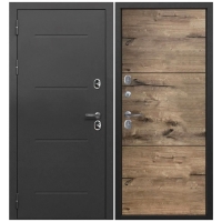 Дверь мет. ISOTERMA 11 см Серебро Канадский Дуб Пацифик гориз. 860 левая _КЛИМАТИЧЕСКАЯ